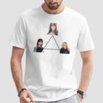 Gooner Trinity Girl What Columbus Saw, Japanese Salarywoman Sao And Midwestern German Cashier T Shirt