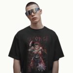 Gyomei Himejima Demon Slayer Stone Hashira Dark Anime T Shirt