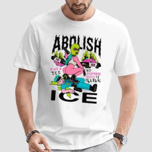 Abolish Ice No Human Being Is Illegal T Shirt