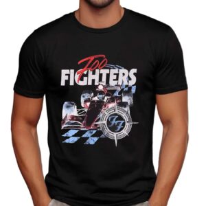 Foo Fighters Race Car T Shirt
