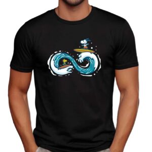 Snoopy And Woodstock Surfing Endless Summer T Shirt