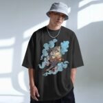 Inosuke Hashibira Ukiyo-e Demon Slayer Traditional Japanese Print Anime T Shirt