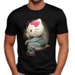 Hello Kitty Smoking In Toilet Meme T Shirt