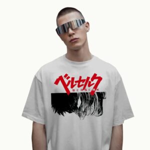 Berserk Shadow Guts Manga Panel T Shirt