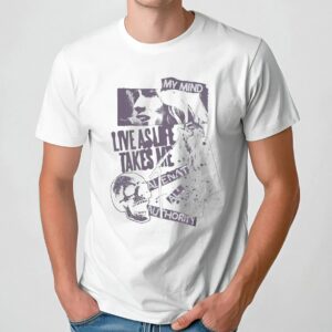 Joo Yeon My Mind Live As Life Takes Me T Shirt