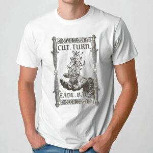 Hail The Sun Cut Turn Fade Back Knife Hand Fire T Shirt