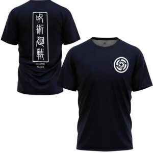 Gojo Jujutsu Kaisen Logo 2 Sides T Shirt