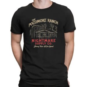 The Pocomoke Ranch Nightmare Supply Co Stocking Terror All Year Round T Shirt