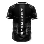 The Punisher Cosplay Marvel Baseball Jersey
