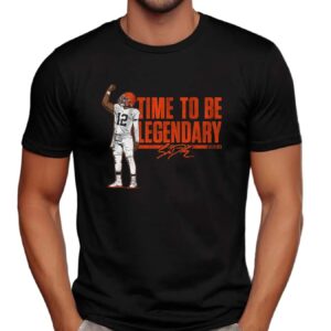 Shedeur Sanders Time To Be Legendary SIgnature T Shirt