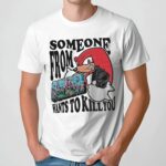 Knuckles The Echidna Someone From Angel Island Wants To Kill You Sonic The Hedgehog Fan T Shirt