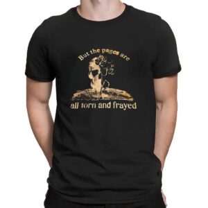 Skull But The Pages Are All Torn And Frayed T Shirt