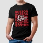 NESN City Of Champions Boston T Shirt