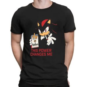 Shadow Smoking Marlboro This Power Changes Me Ver 2 T Shirt