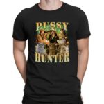 Pussy Hunter Cat Vintage Bootleg Meme T Shirt