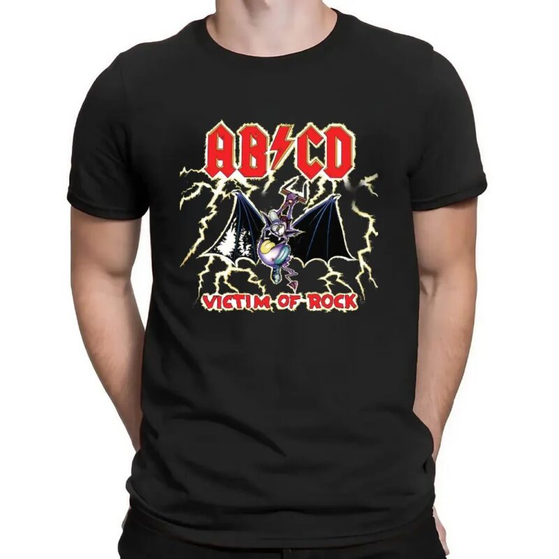 AB CD Victim Of Rock T Shirt