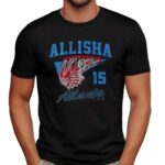 Allisha Gray 15 Atlanta Dream Basketball Retro Swish T Shirt