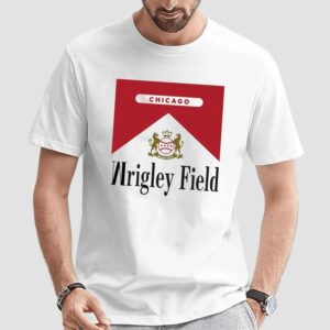 Chicago Cubs Since 1914 Wrigley Field Marlboro T Shirt