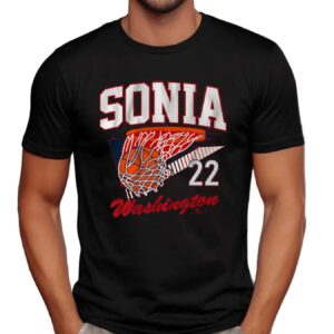 Sonia Citron Washington Mystics Basketball Retro Swish T Shirt