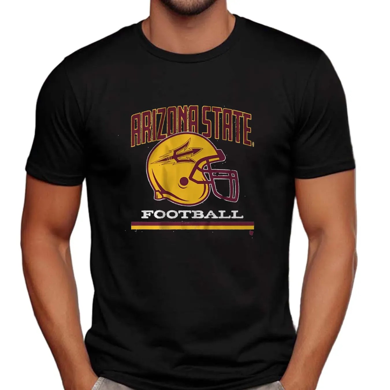 Arizona State Football Vintage Helmet T Shirt