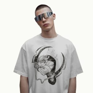 Tengen Uzui Demon Slayer Kimetsu no Yaiba Dual Blades Anime T Shirt