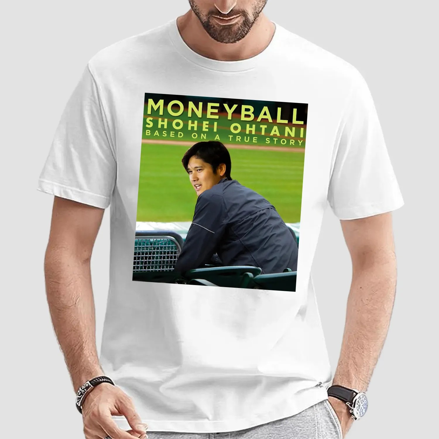Baseball Movie Moneyball Shohei Ohtani Based On A True Story T Shirt