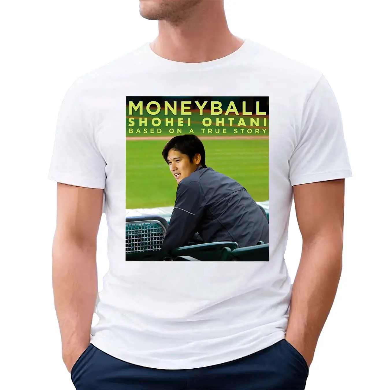 Baseball Movie Moneyball Shohei Ohtani Based On A True Story T Shirt