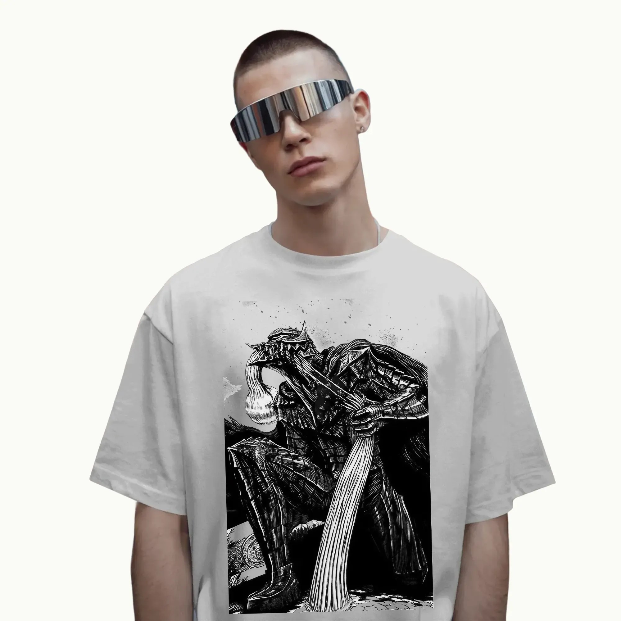 Berserk Black Swordsman Berserker Armor Awakened Manga T Shirt