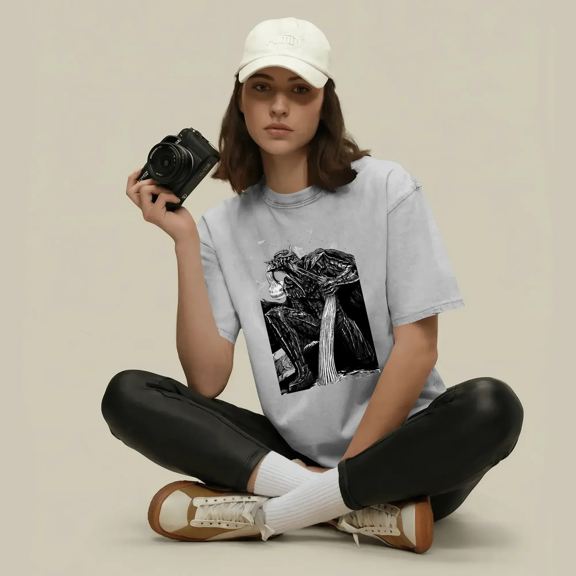 Berserk Black Swordsman Berserker Armor Awakened Manga T Shirt