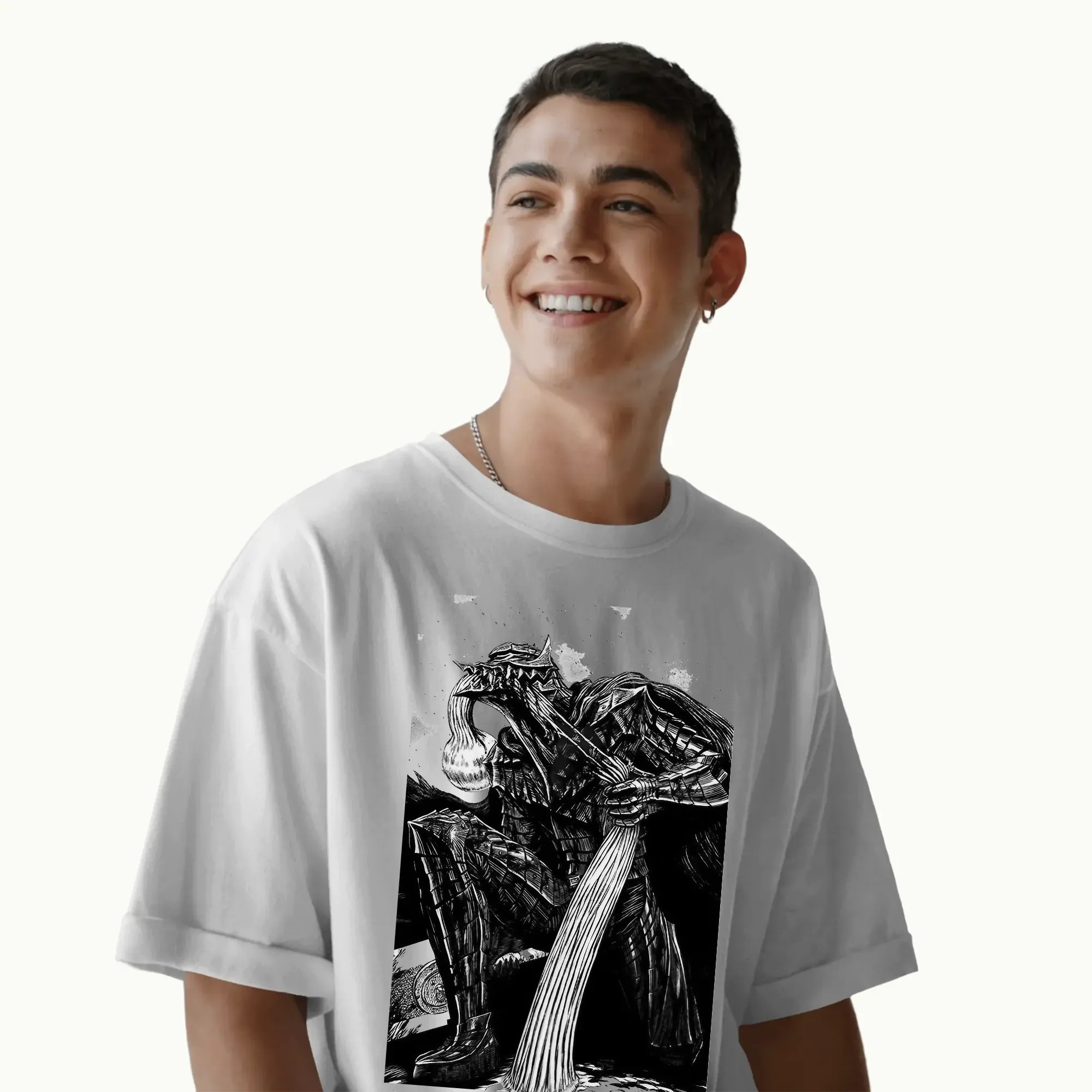 Berserk Black Swordsman Berserker Armor Awakened Manga T Shirt