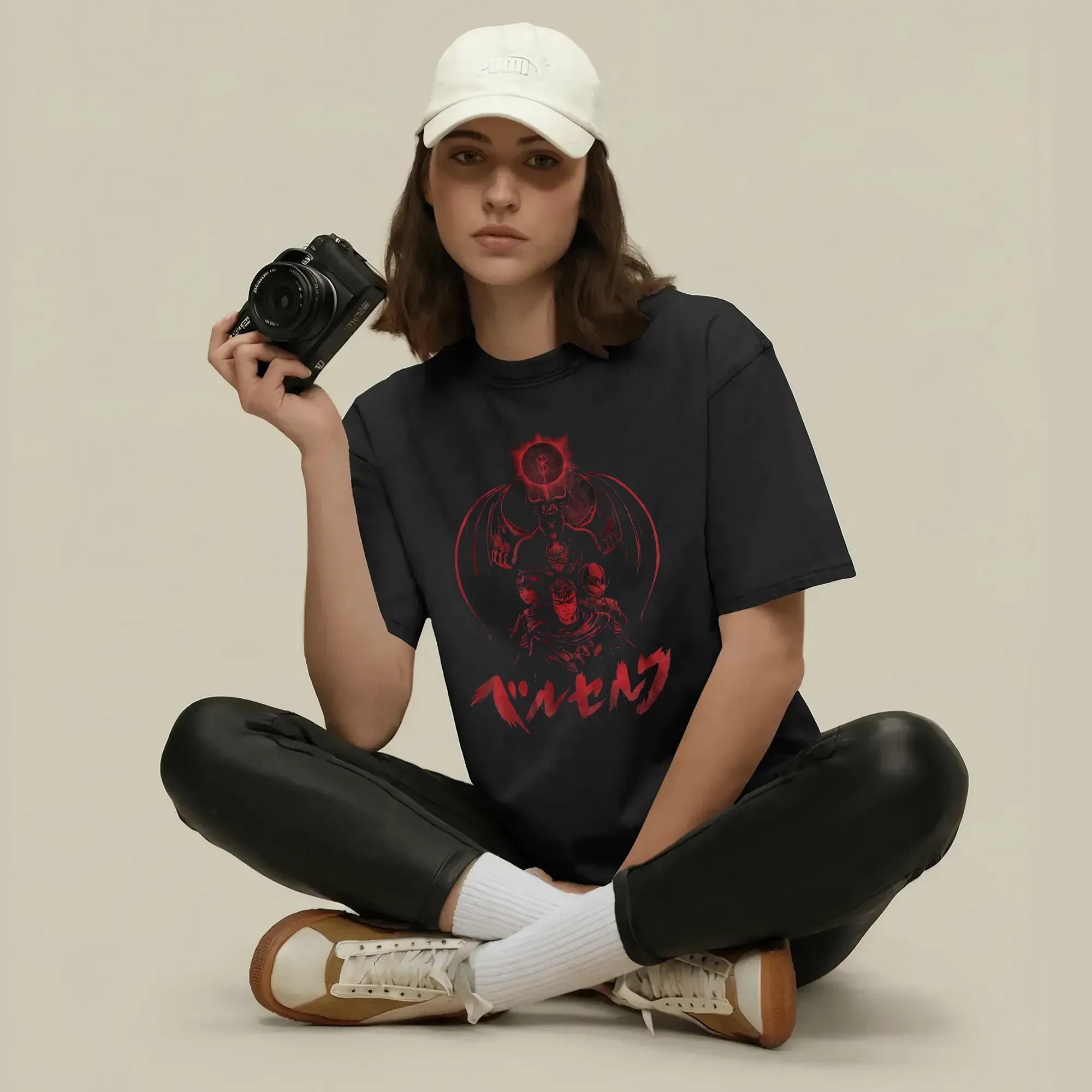 Berserk Brand of Sacrifice Guts, Casca, Griffith và Skull Knight Blood Eclipse T Shirt