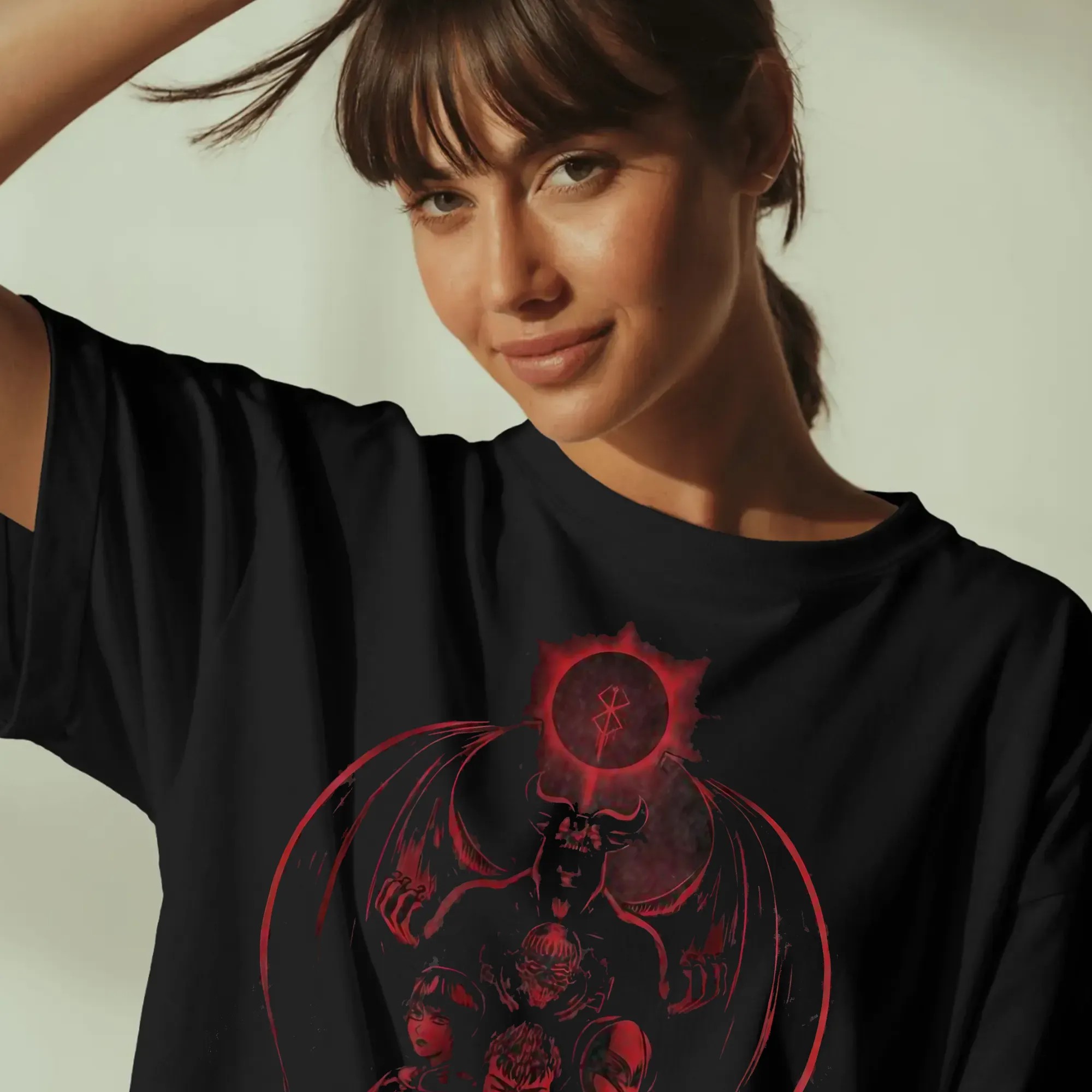 Berserk Brand of Sacrifice Guts, Casca, Griffith và Skull Knight Blood Eclipse T Shirt
