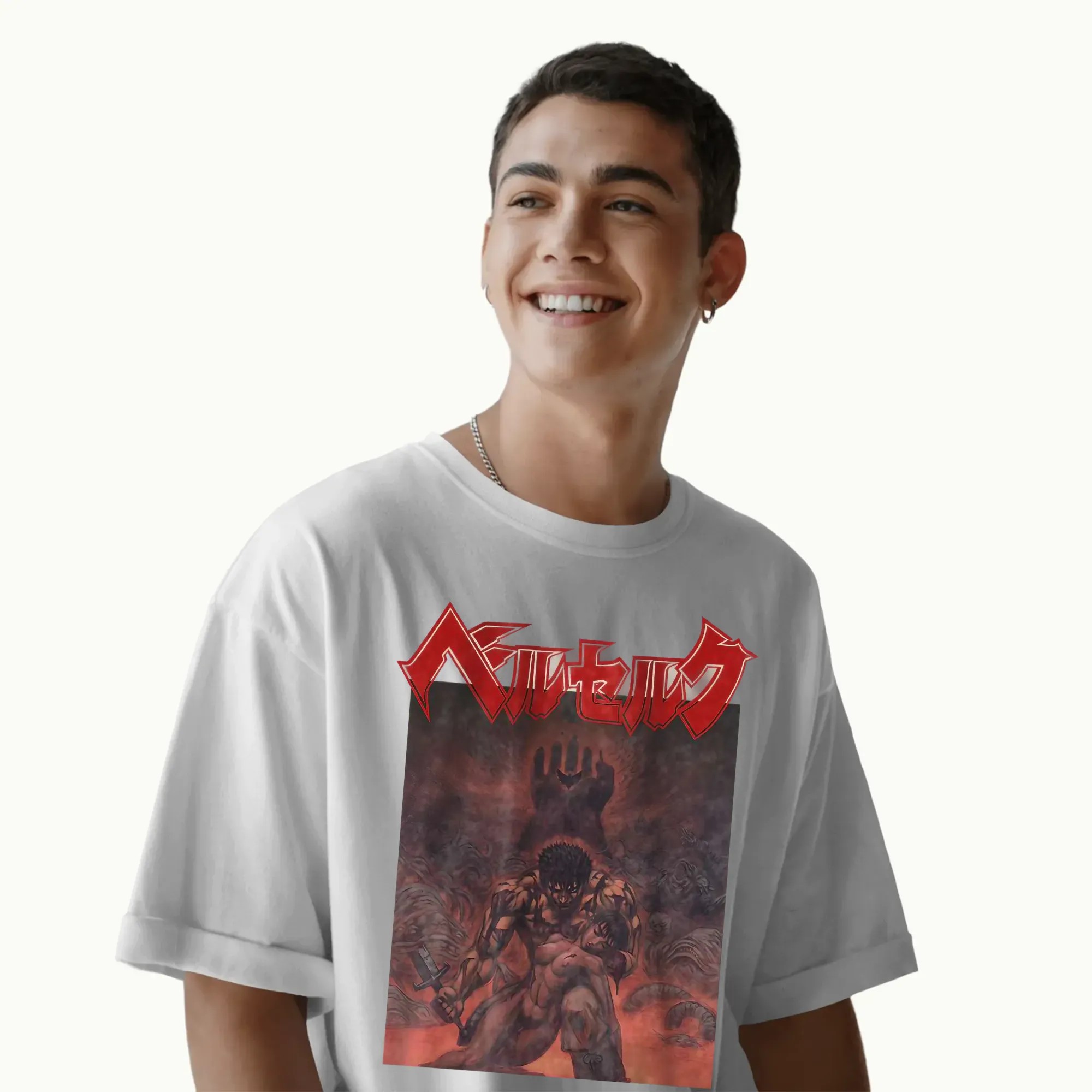 Berserk Guts and Casca Eclipse Sacrifice Scene Dark Edition T Shirt