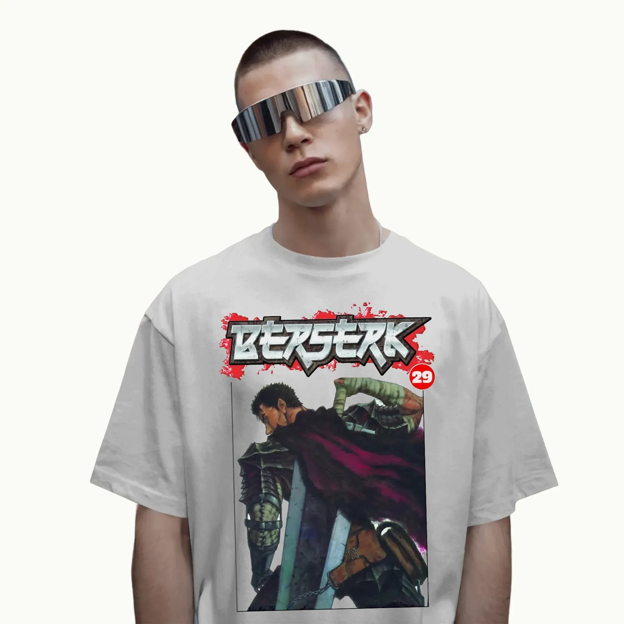 Berserk Volume Armor with Dragonslayer Sword 29 Manga Cover T Shirt