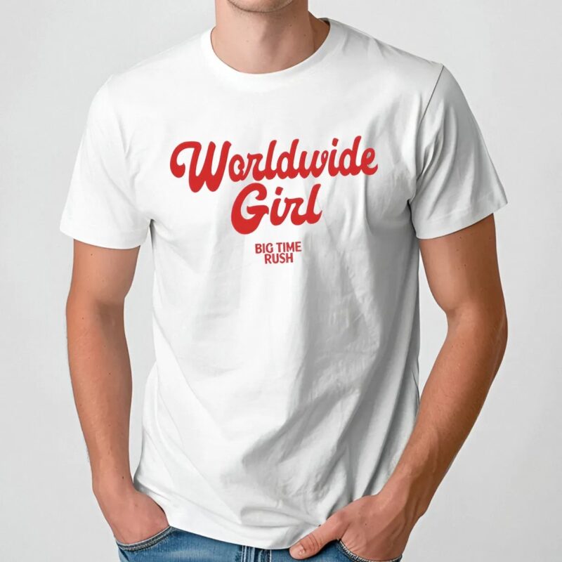 Big Time Rush Worldwide Girl T Shirt