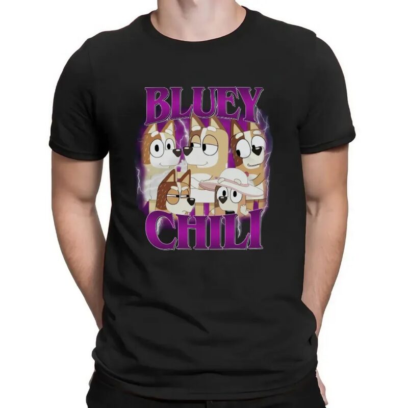 Bluey Chilli Vintage Bootleg T Shirt