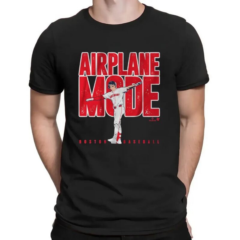 Boston Baseball Roman Anthony Airplane Mode T Shirt