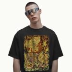 Demon Slayer Zenitsu Agatsuma Fire Anime T Shirt