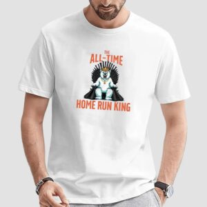 Polar Bear The All Time Home Run King Throne T Shirt