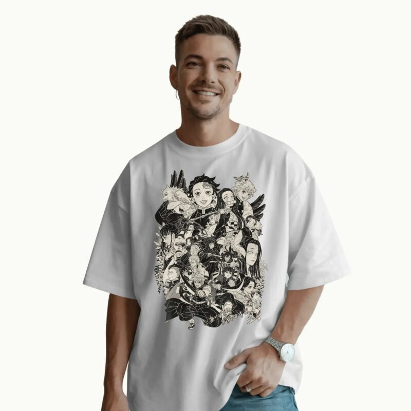 Demon Slayer Hashira Main Cast Manga Art Edition T Shirt