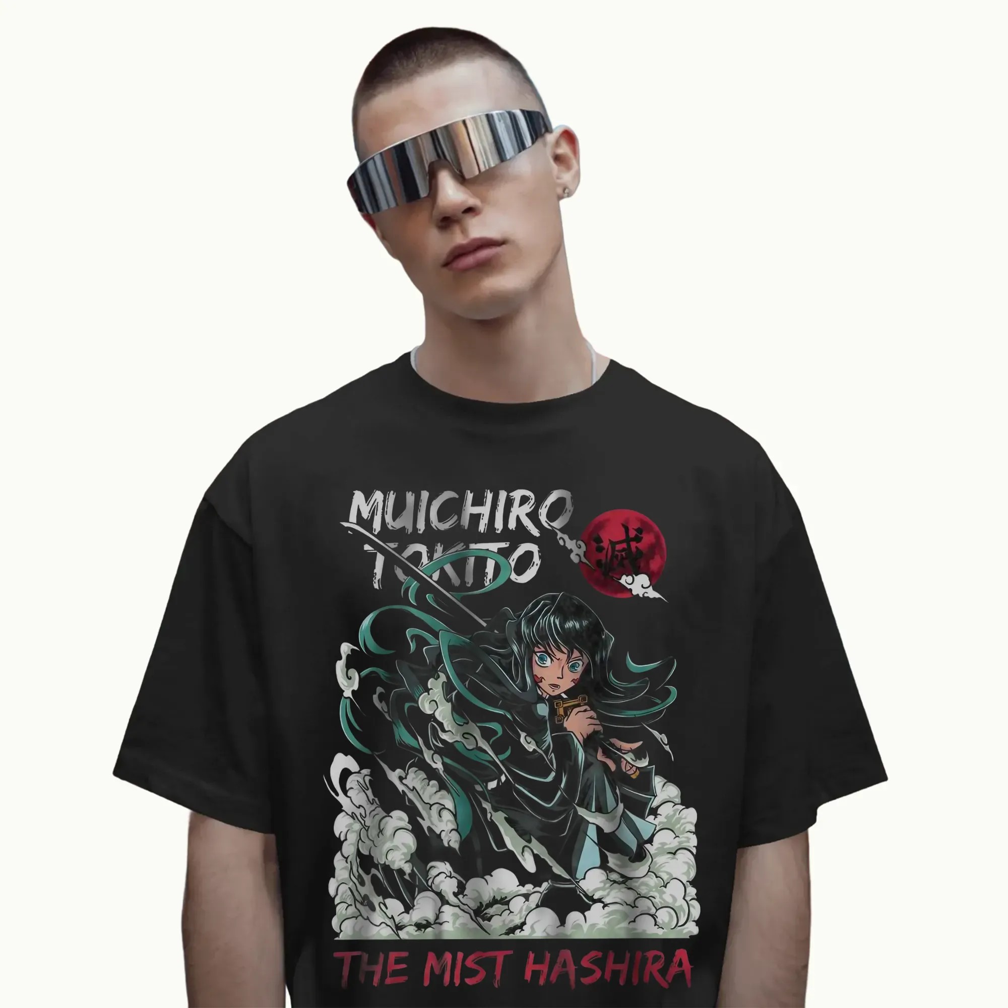 Demon Slayer Muichiro Tokito The Mist Hashira Anime Graphic T Shirt