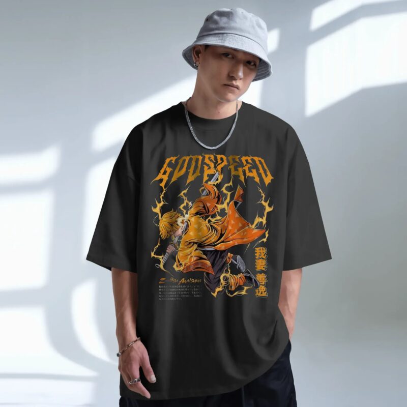 Demon Slayer Zenitsu Agatsuma Anime T Shirt