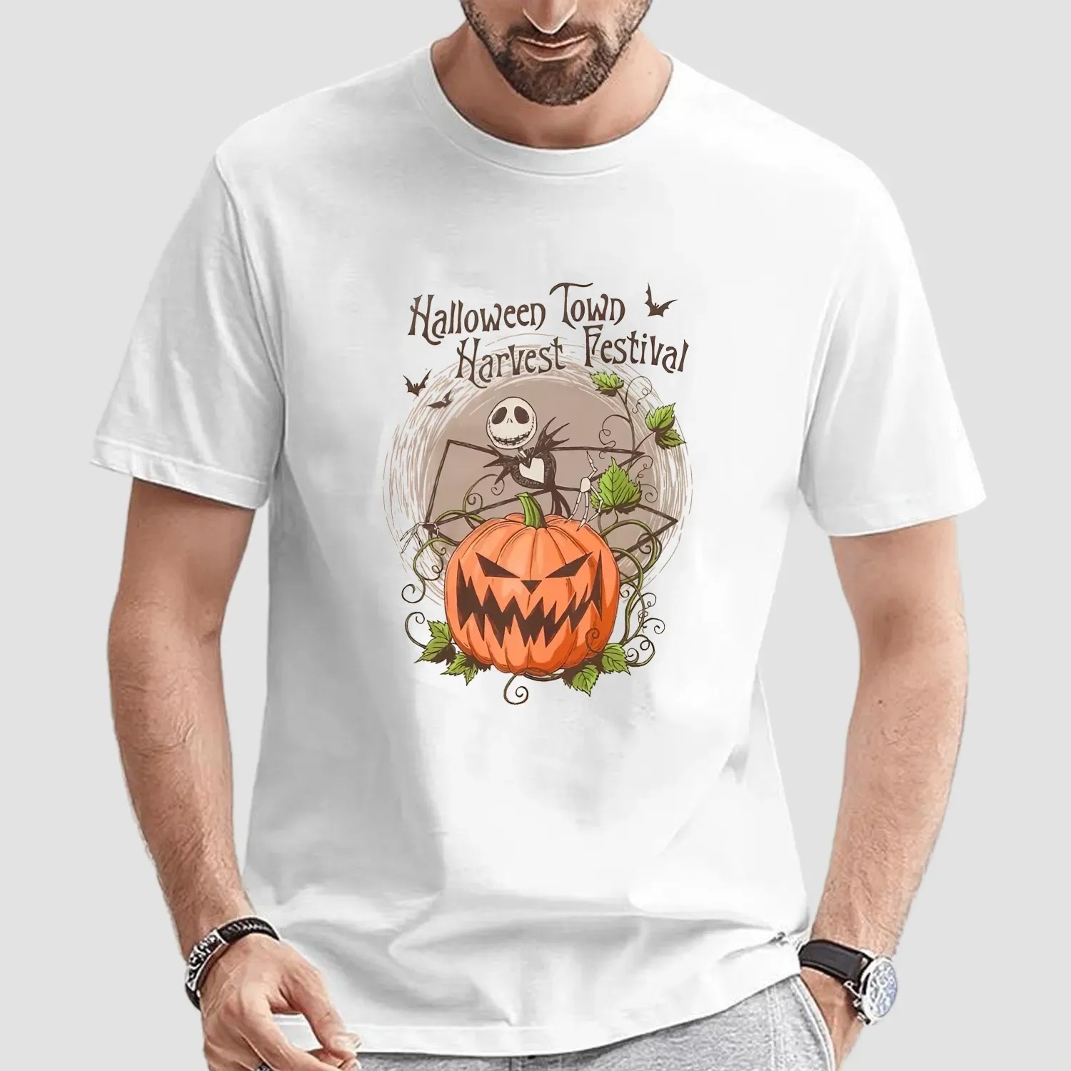 Halloween Town Harvest Festival The Nightmare Before Christmas Pumpkin Harvest T Shirt