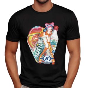 Ulala Space Channel 5 Special Edition Tropical Sprite No Caffeine Soft Drink Game Mashup T Shirt