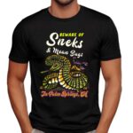 Beware Of Sneks And Mean Bugs In Palm Springs CA T Shirt
