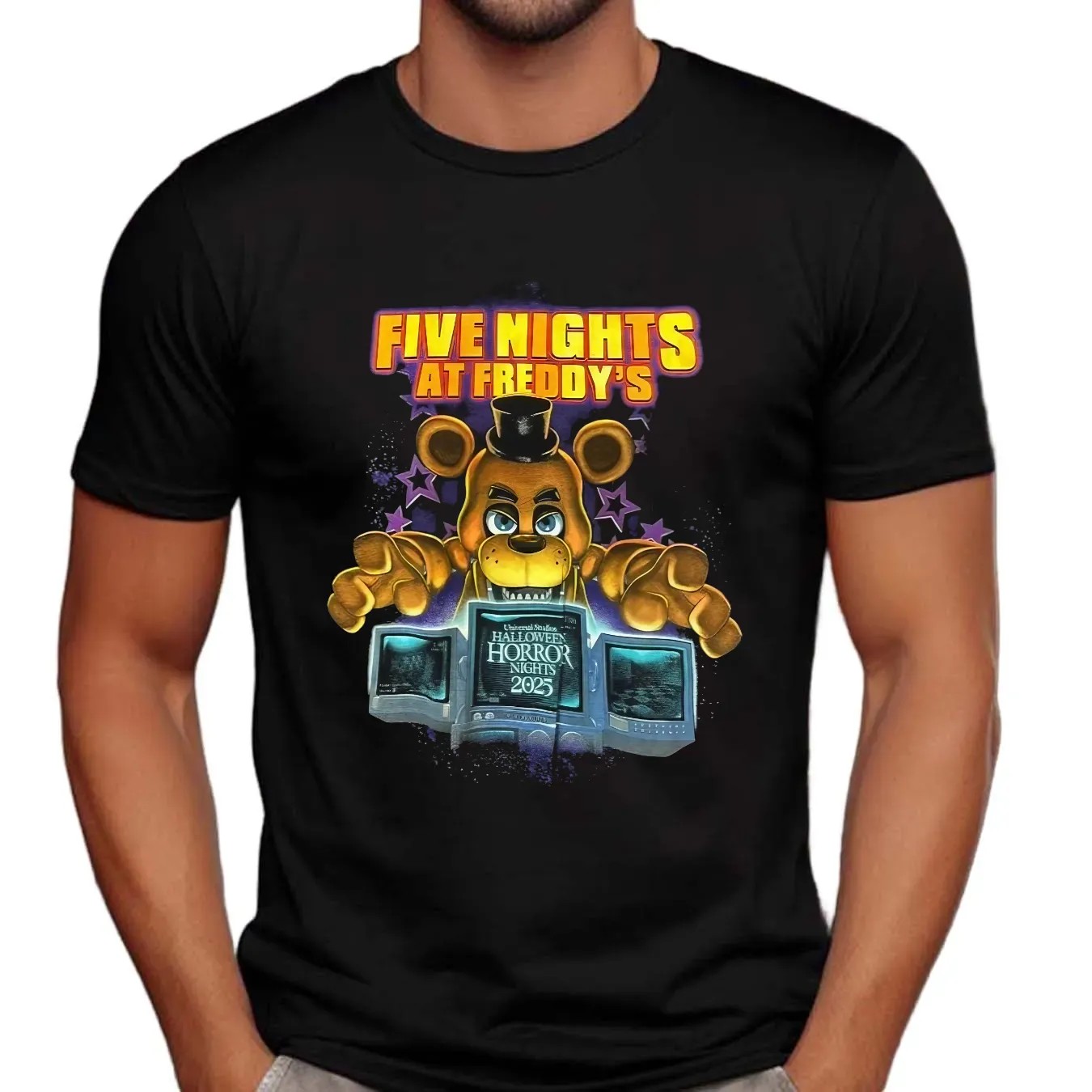 Five Nights At Freddy’s Halloween Horror Nights 2025 T Shirt