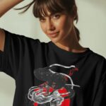 Demon Slayer Zenitsu Agatsuma Red Sun Anime T Shirt