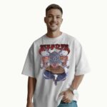 Inosuke Hashibira Demon Slayer Dual Swords Boar Mask Anime Graphic T Shirt