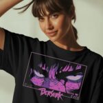 Berserk Guts Eyes Retro Purple Manga Graphic T Shirt