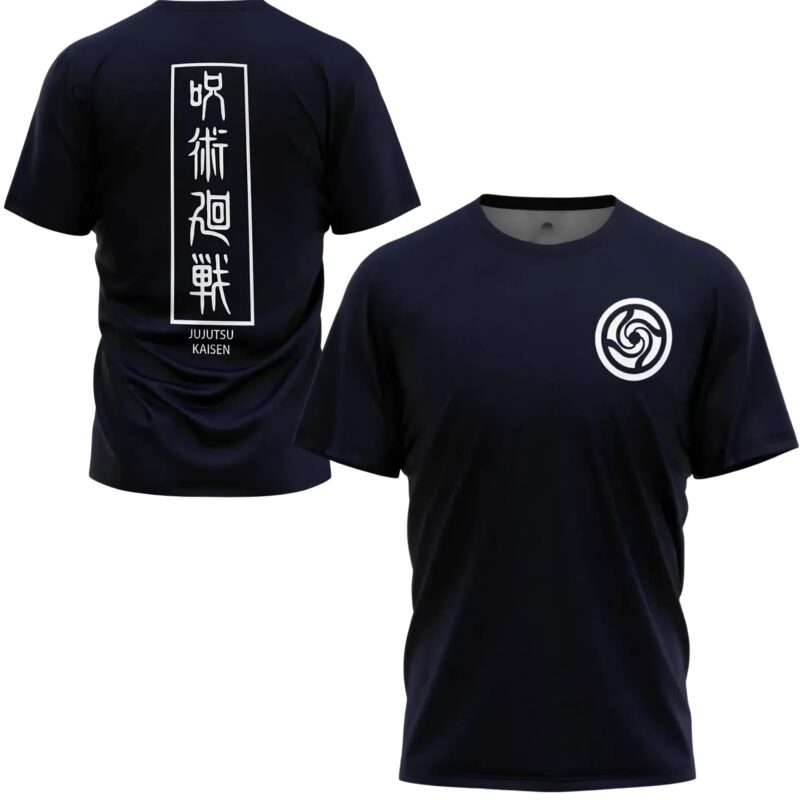 Gojo Jujutsu Kaisen Logo 2 Sides T Shirt